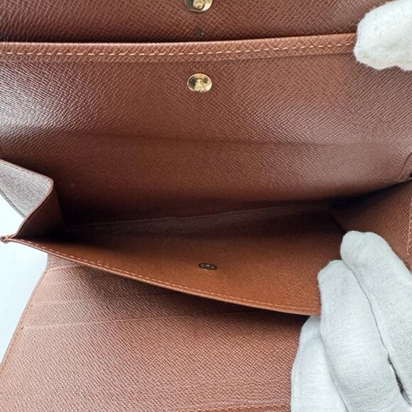 Authentic Louis Vuitton Monogram Porte Tresor International Long Wallet - Picture 8 of 13